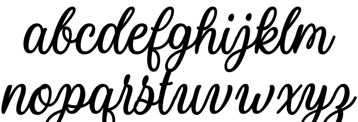 Staryssa Font LOWERCASE