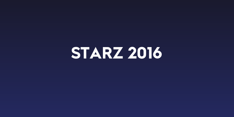 Starz 2016 Social Header