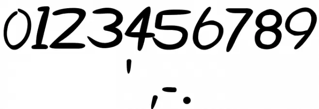 Starzy Darzy Font OTHER CHARS