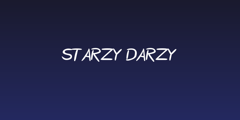 Starzy Darzy Social Header