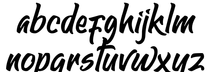 Stasiun-Regular Font LOWERCASE