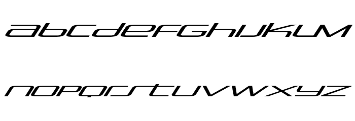 Stasmic Font LOWERCASE