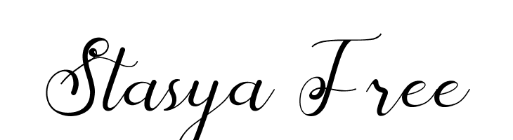 Stasya Free  免费字体下载