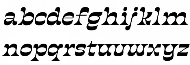 Stata Mater Italic Font LOWERCASE