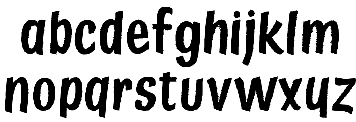 State Bridge Font LOWERCASE