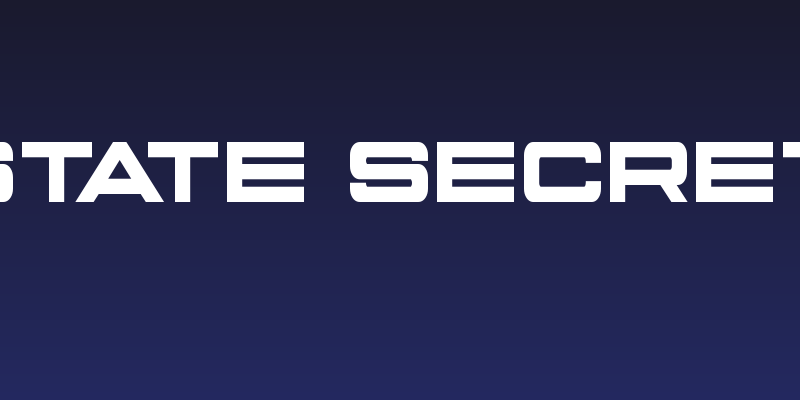State Secret Social Header