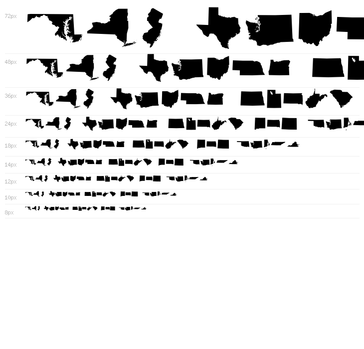 StateFace-Regular Waterfall