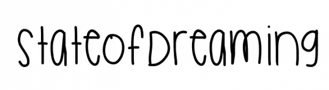 StateOfDreaming  नि: शुल्क फ़ॉन्ट्स डाउनलोड