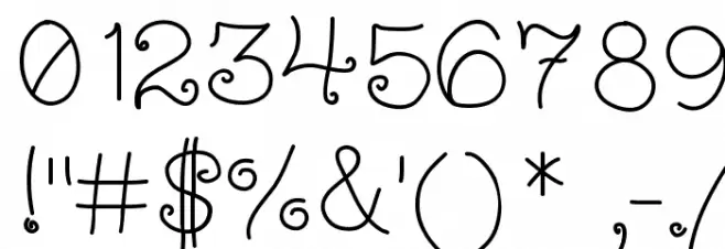 StateOfWhimsy Font OTHER CHARS