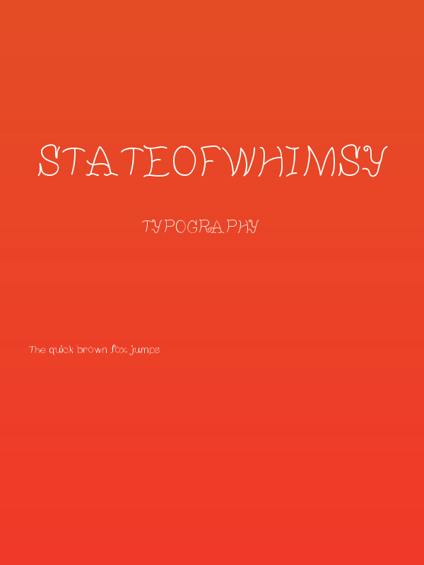 StateOfWhimsy Poster