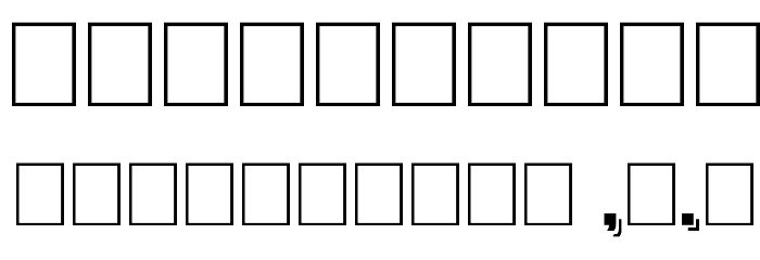 Statement Shadow Regular Font OTHER CHARS