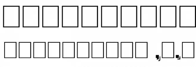 Statement Shadow Regular Font OTHER CHARS