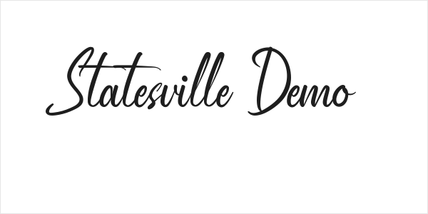 Statesville Demo Logo
