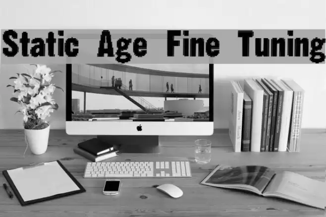 Static Age Fine Tuning Font examples
