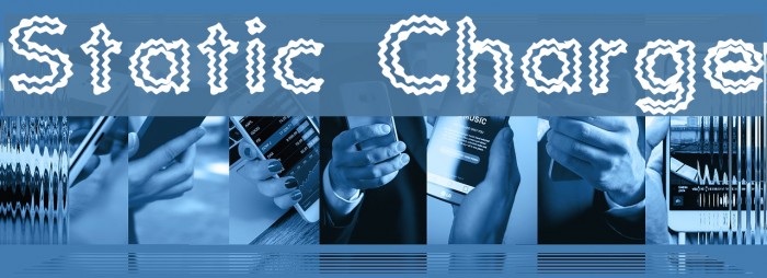 Static Charge Font examples