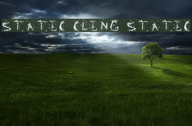 Static Cling Static Example 1