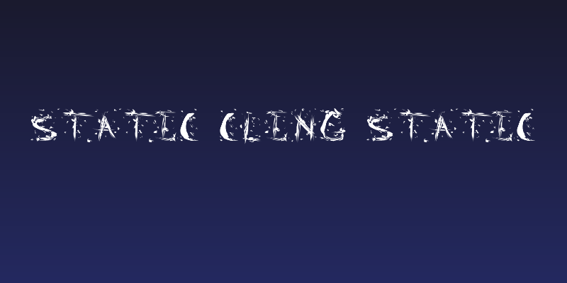 Static Cling Static Social Header