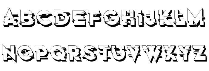 Static Regular Font LOWERCASE