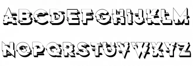 Static Regular Font LOWERCASE
