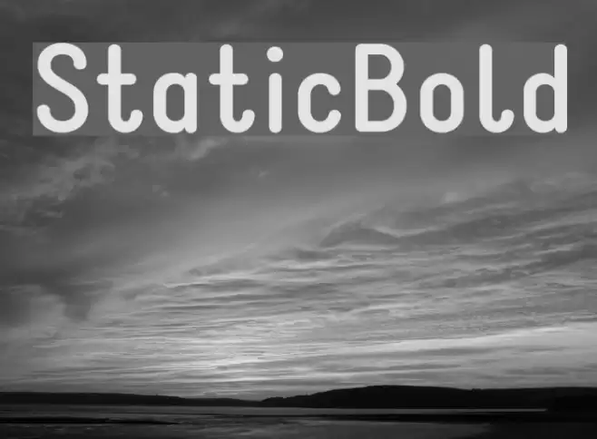 StaticBold  examples