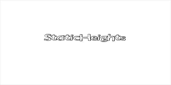 StaticHeights Logo