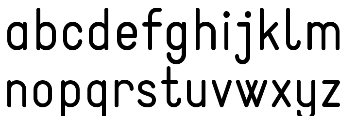 Static Font LOWERCASE