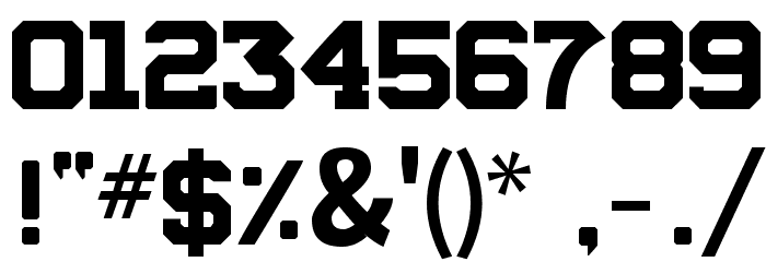Station 232-Regular Font OTHER CHARS