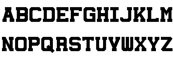 Station 232-Regular Font LOWERCASE