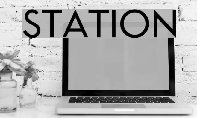 Station Font examples