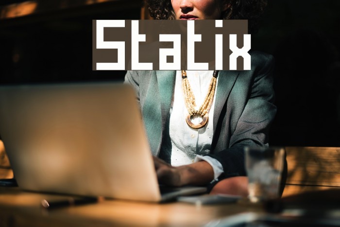 Statix Font examples