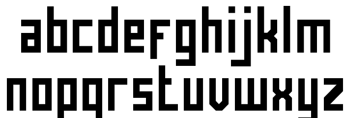 Statix Font LOWERCASE