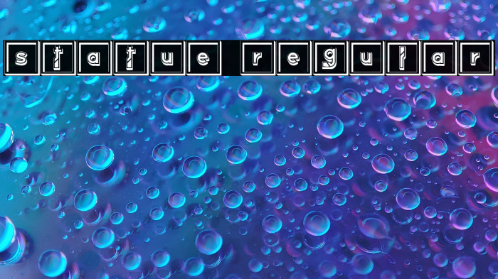 Statue Regular Example 1