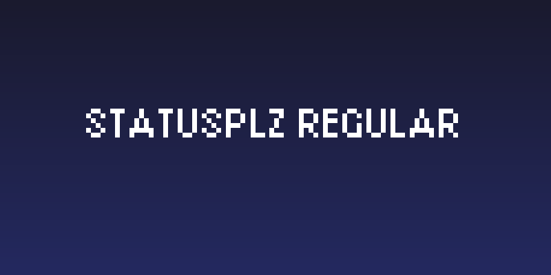 StatusPlz Regular Social Header