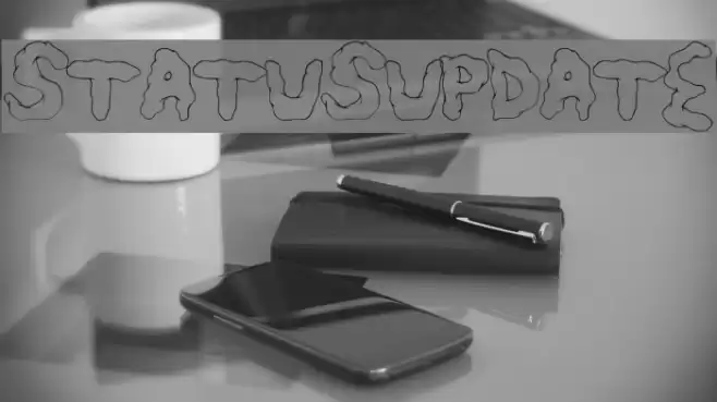 StatusUpdate Fonte examples
