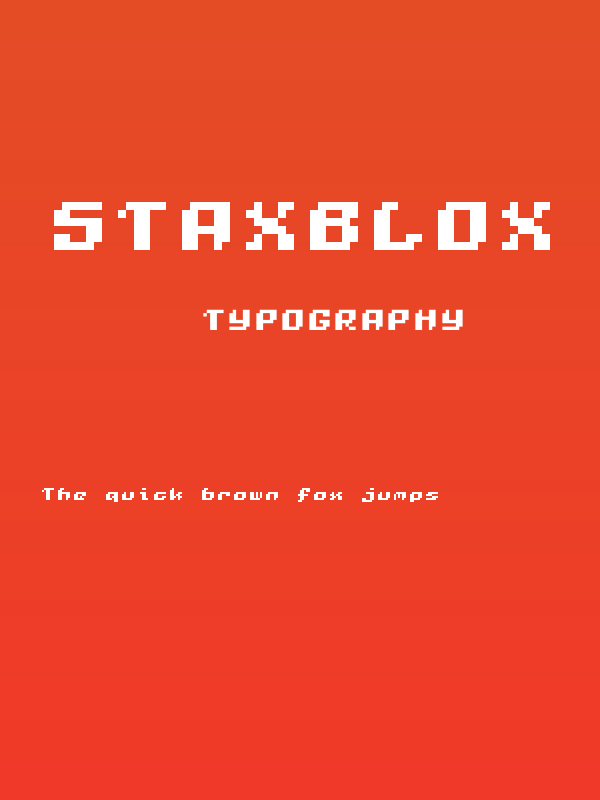 StaxBlox Poster