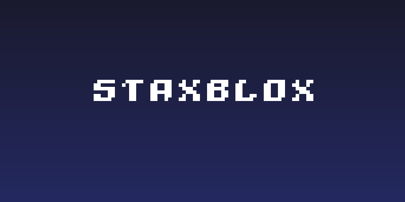 StaxBlox Social Header