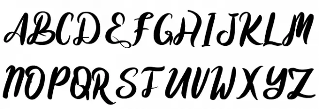 Stay Athaliya Schriftart Groß