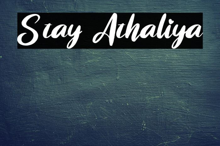 Stay Athaliya Example 3