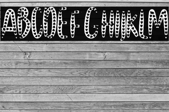 Stay Buddy love Font examples