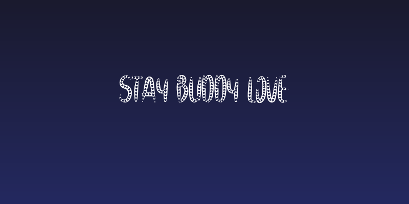 Stay Buddy love Social Header