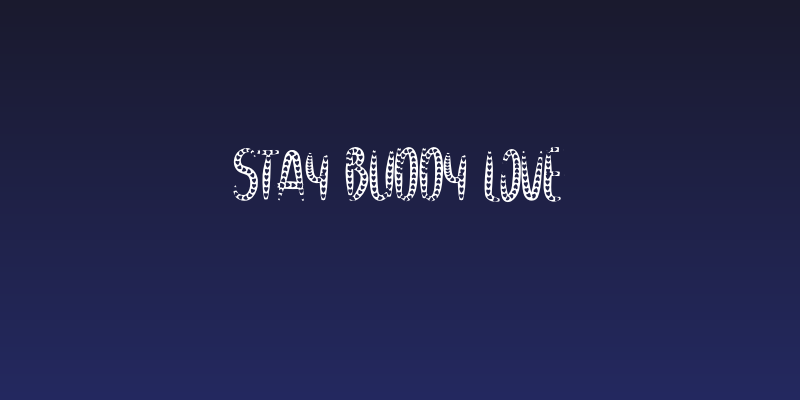 Stay Buddy love Social Header