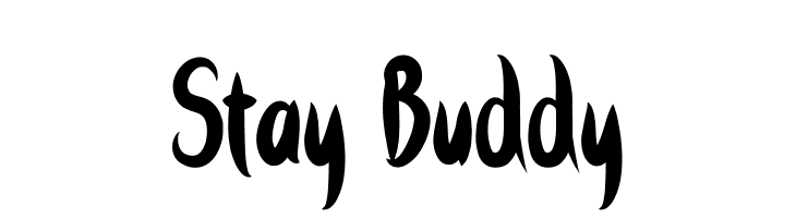 Stay Buddy  Descarca Fonturi Gratis