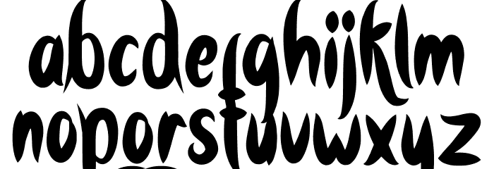 Stay Buddy Font LOWERCASE