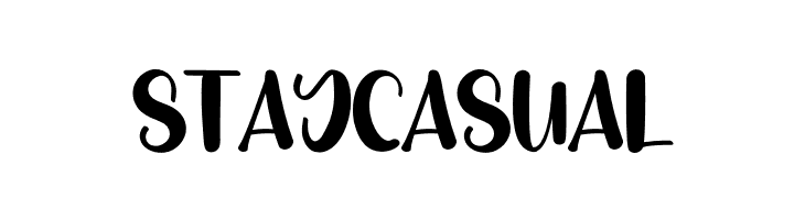 Stay Casual  नि: शुल्क फ़ॉन्ट्स डाउनलोड