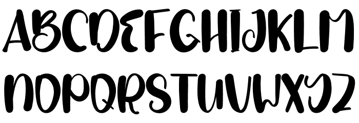 Stay Casual Font UPPERCASE