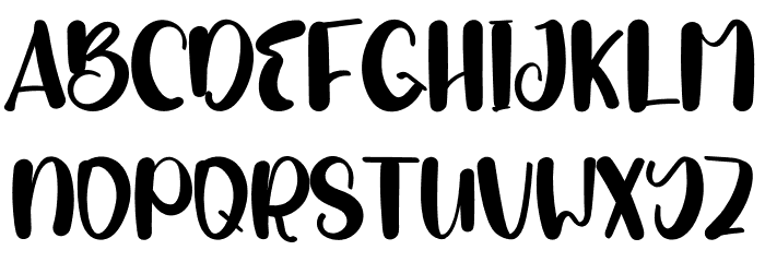 Stay Casual Font LOWERCASE