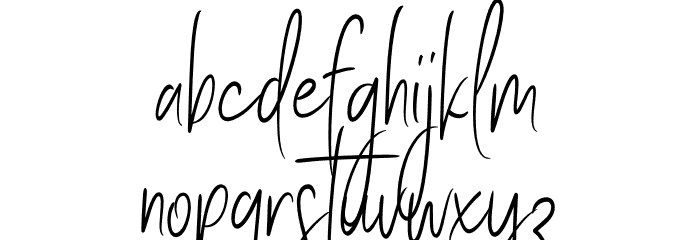 Stay Classy SLDT Font LOWERCASE