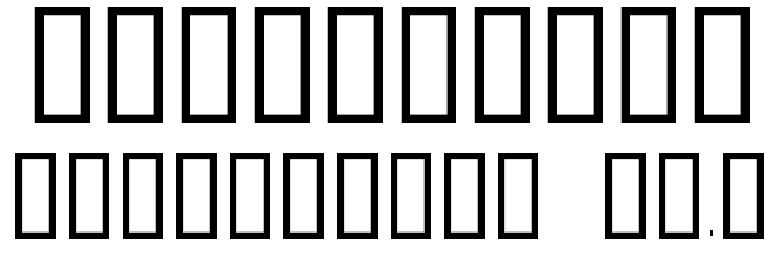 Stay Clear Font OTHER CHARS