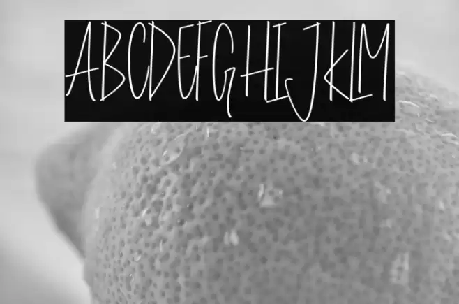 Stay Cool Font examples