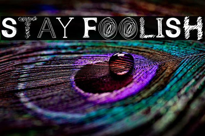 Stay Foolish Example 2